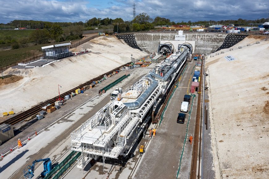 Historic moment as HS2 launches first giant tunnelling machine